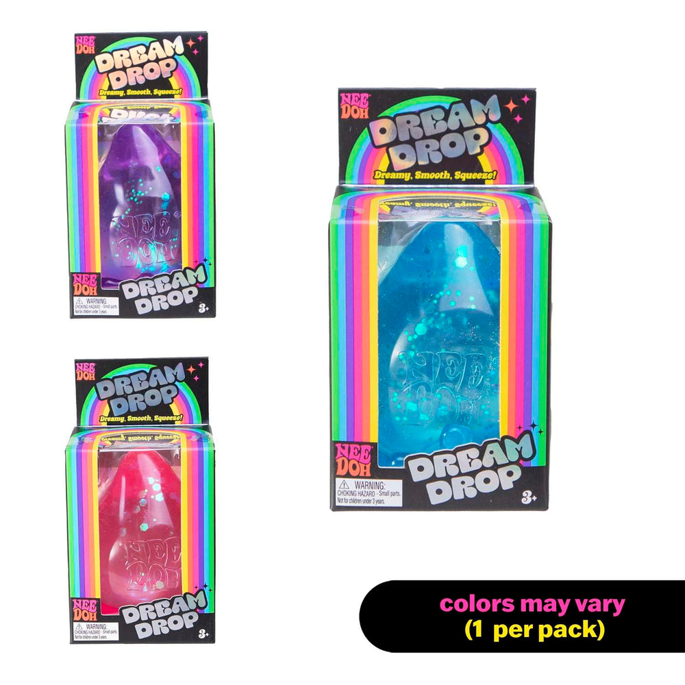 Schylling NeeDoh Dream Drop easy to clean with soap and water after use.