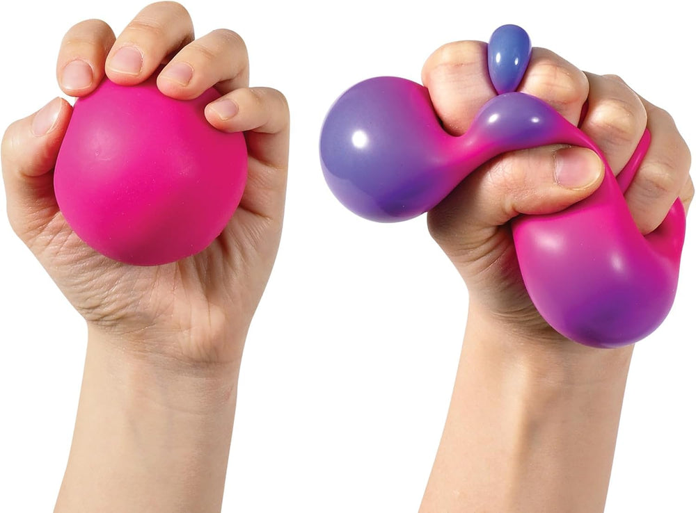 Schylling NeeDoh three-pack color changing stress balls for calm focus.