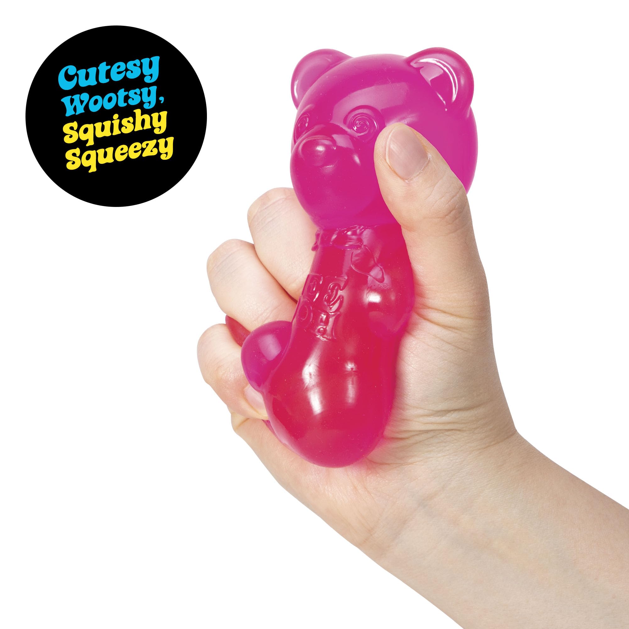 Jelly-like filling provides a satisfying squeeze and texture.