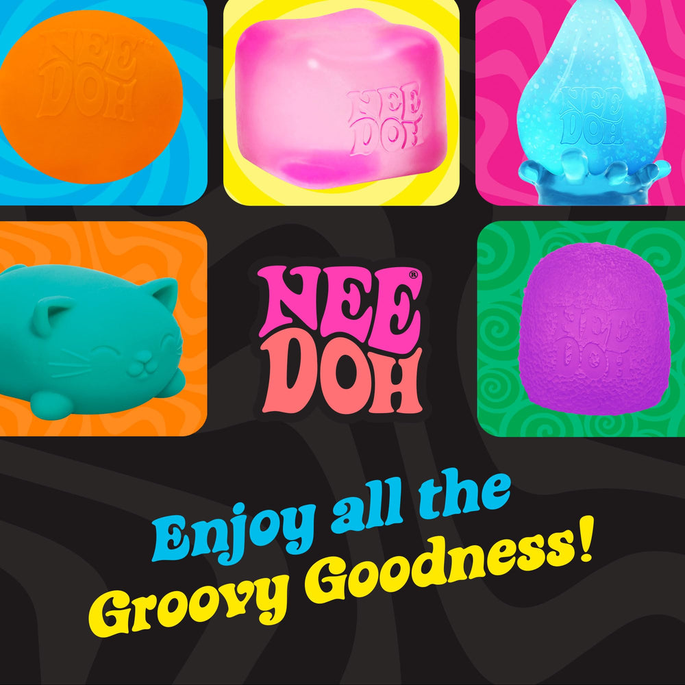 Pack of 1 NeeDoh Gummy Bear for solo play.