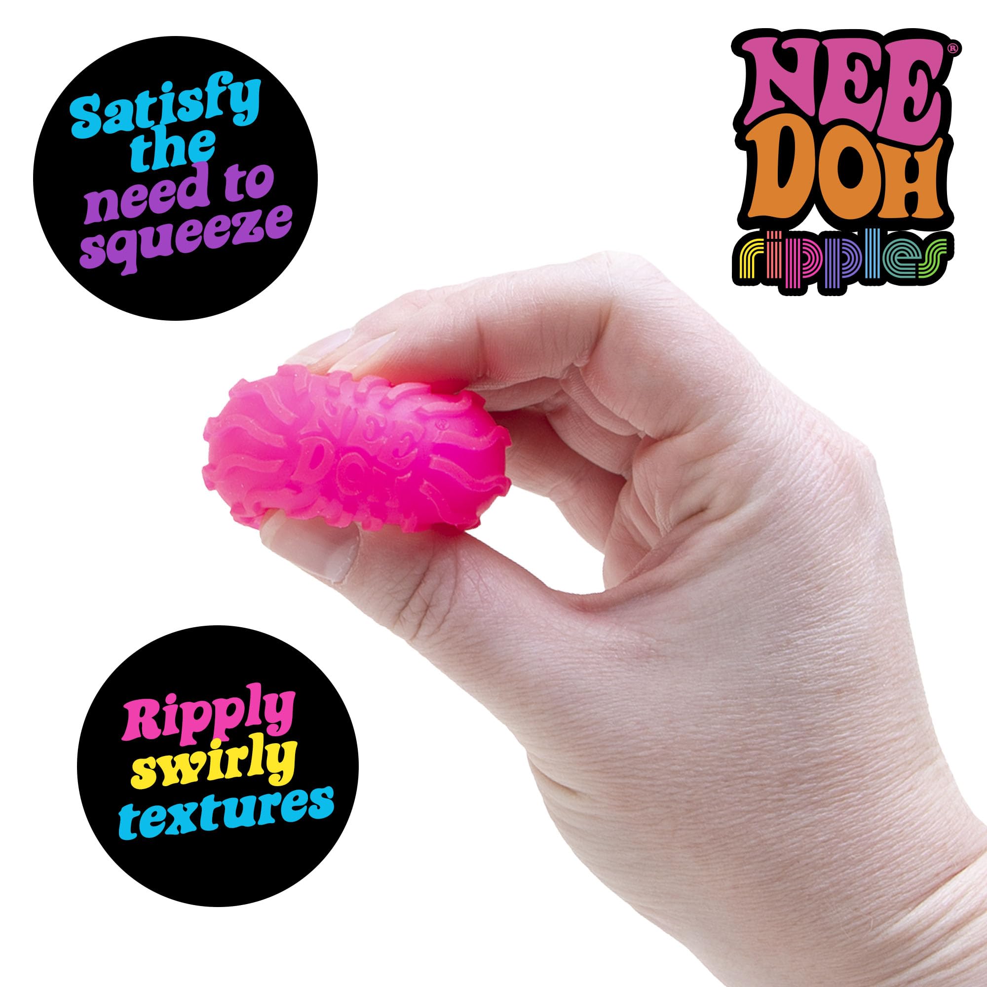Schylling NeeDoh Teenie assortment miniature packs ideal for classroom sensory corners.
