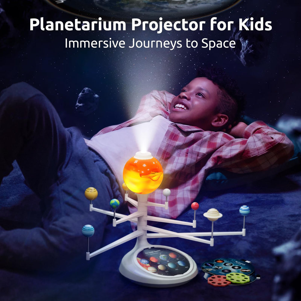 Science Can eight-planets model supports classroom or home astronomy lessons.