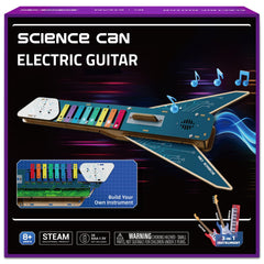 Science Can guitar kit assembly shows beginner-friendly puzzle becoming a playable instrument.