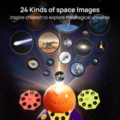 Science Can kids bedroom planetarium creates immersive space learning during bedtime.