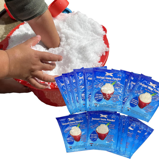 Science Gone Fun instant snow 20-pack ready for classroom demonstrations