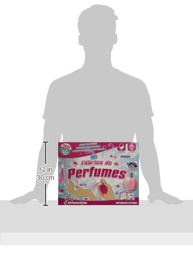 Science4you educational book and QR code guiding perfume projects.