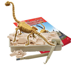 Science4You excavation block and tools set demonstrates authentic archaeology play at home.
