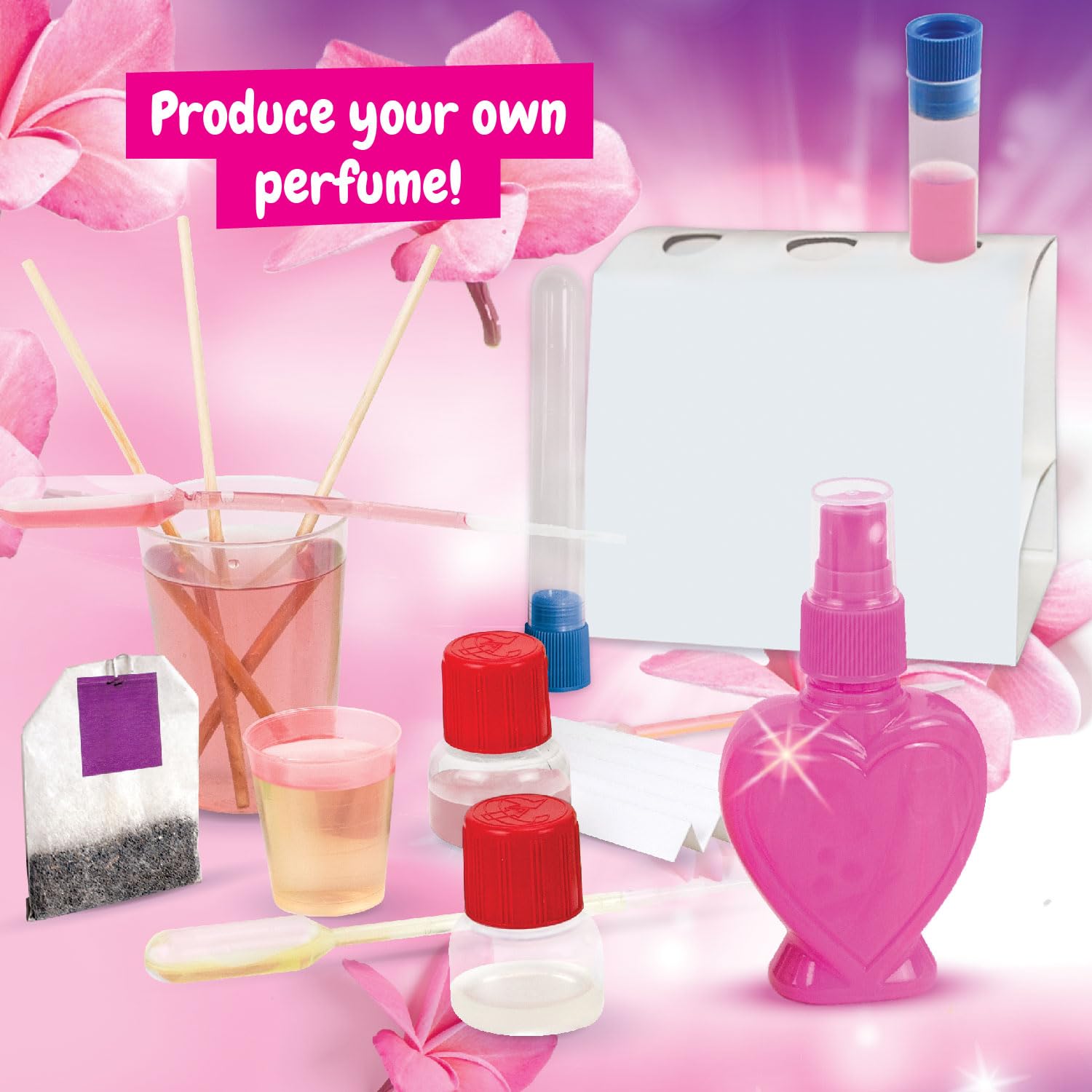 Science4you gloves-test-tubes setup demonstrates clean, safe experimentation for young chemists.