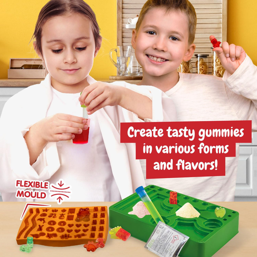 Science4you Gummy Sweets Lab flavor variety inspires fruity creative experiments.