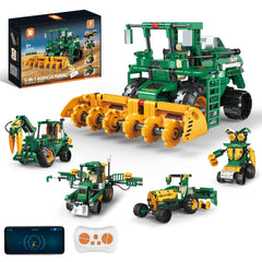 Sciencow 5-in-1 farm tractor set—versatile options spark creative play.