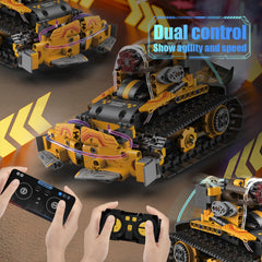 Sciencow 5-in-1 dinosaur model to explore robotics basics.