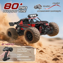 Scientoy 1:14 2.4GHz remote control ensures stable, interference-free operation.