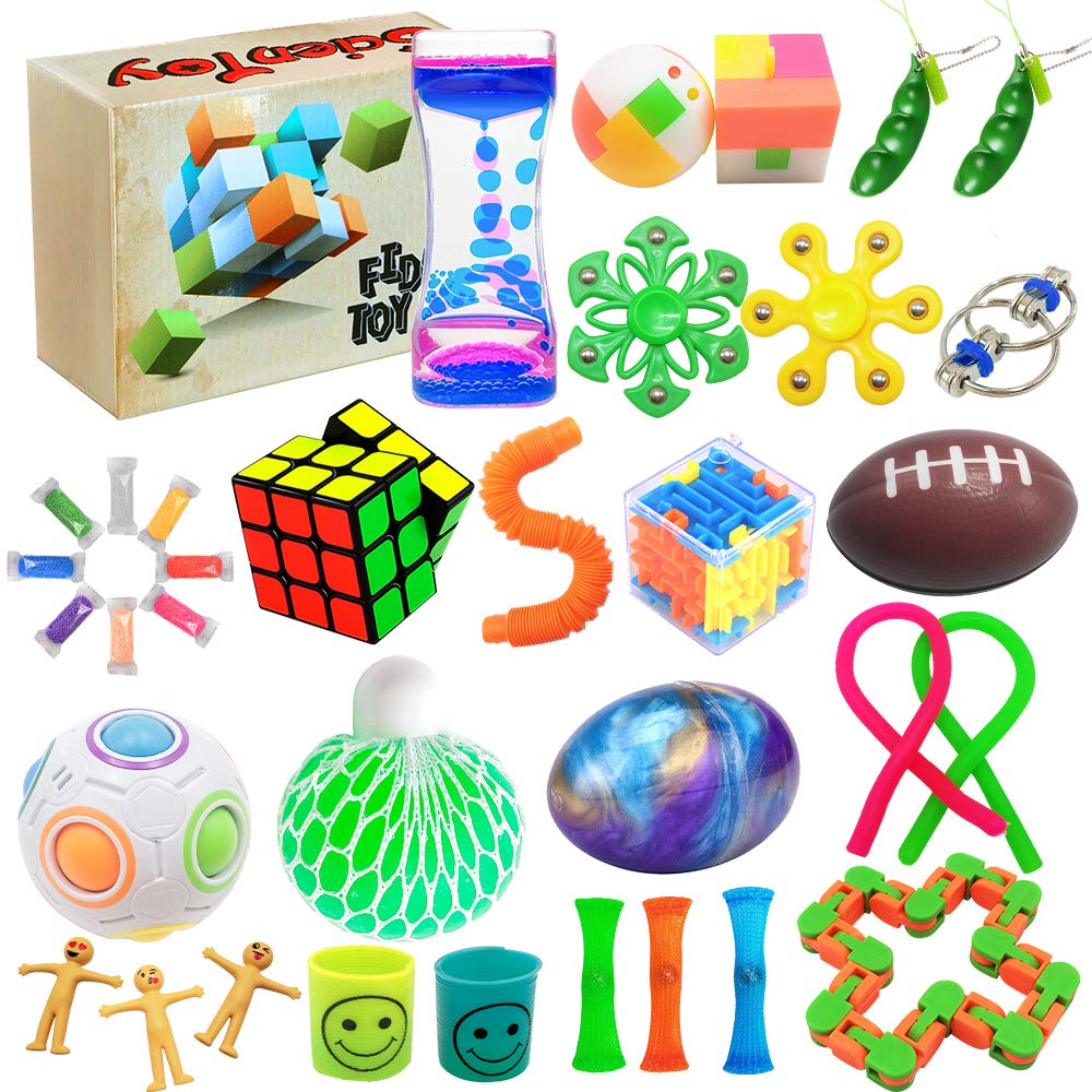 Scientoy liquid motion timer - calming visual timer for anxiety relief