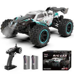 Scientoy RC car 50kmh front view highlighting speed-ready design for racing