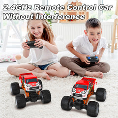 Scientoy rc monster truck outdoor ride on varied terrain
