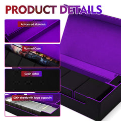 Scimi black and purple design makes a stylish storage solution