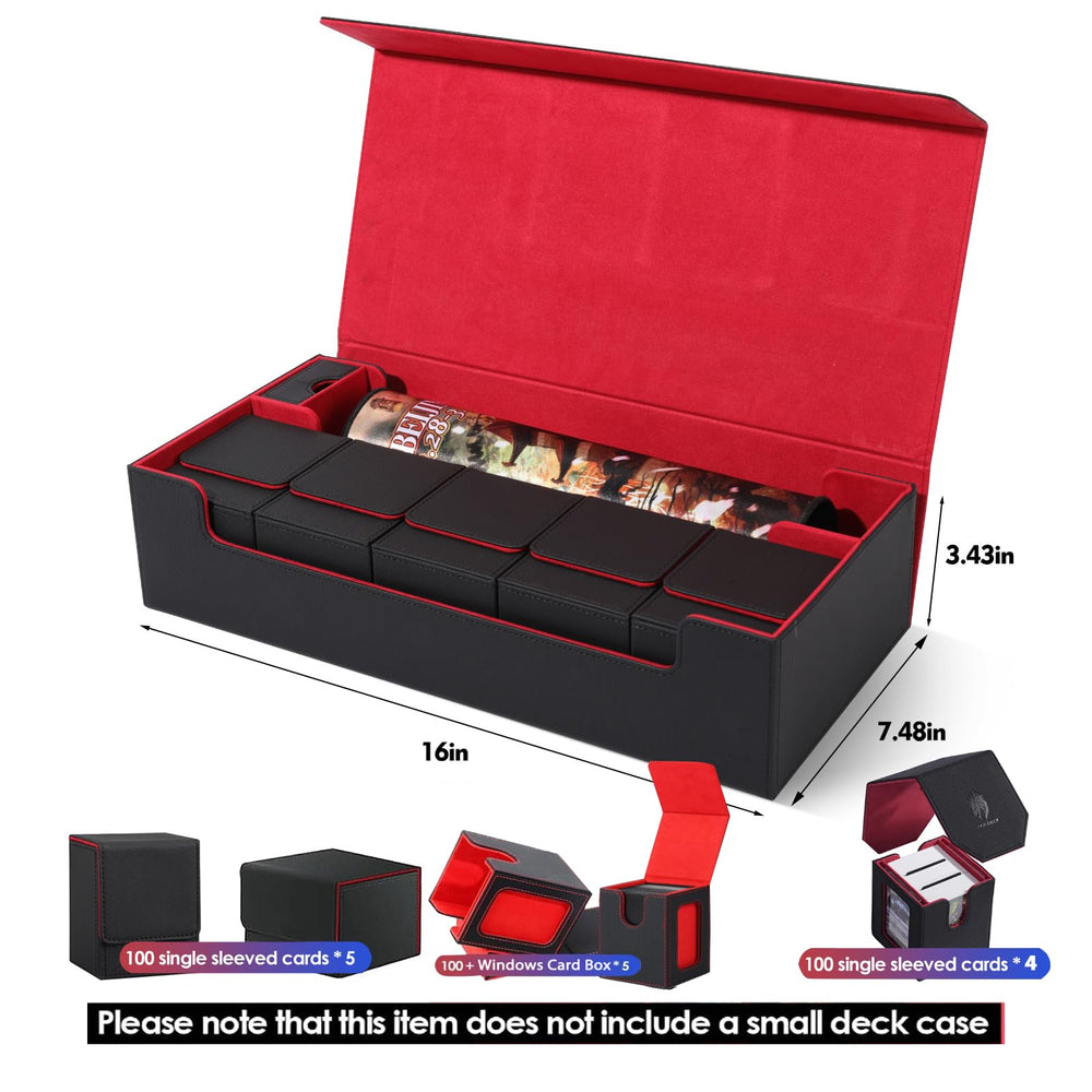 Magnetic seal with eight magnets prevents accidental opening.