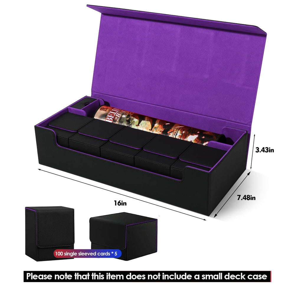 Scimi storage case interior with soft flannel lining cushions sleeves and cards