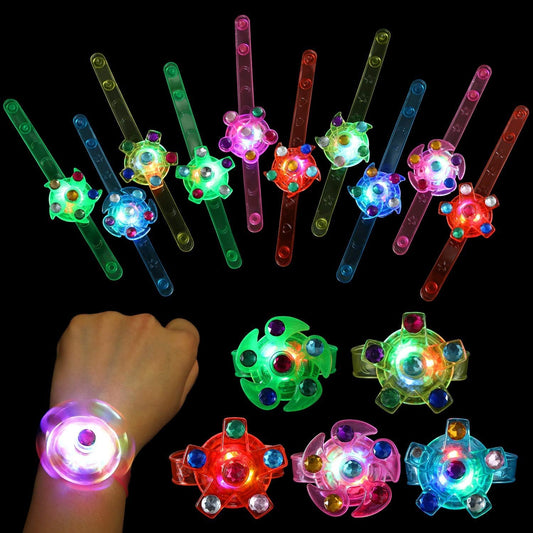 SCIONE 24-pack LED bracelet glow for vibrant party fun and easy group identification.