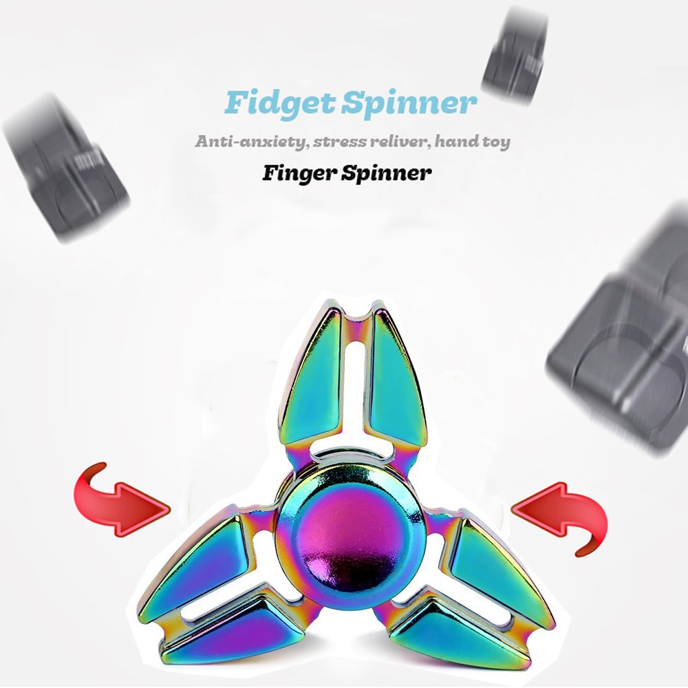 Compact handheld SCIONE spinner design suits travel and on-the-go focus.