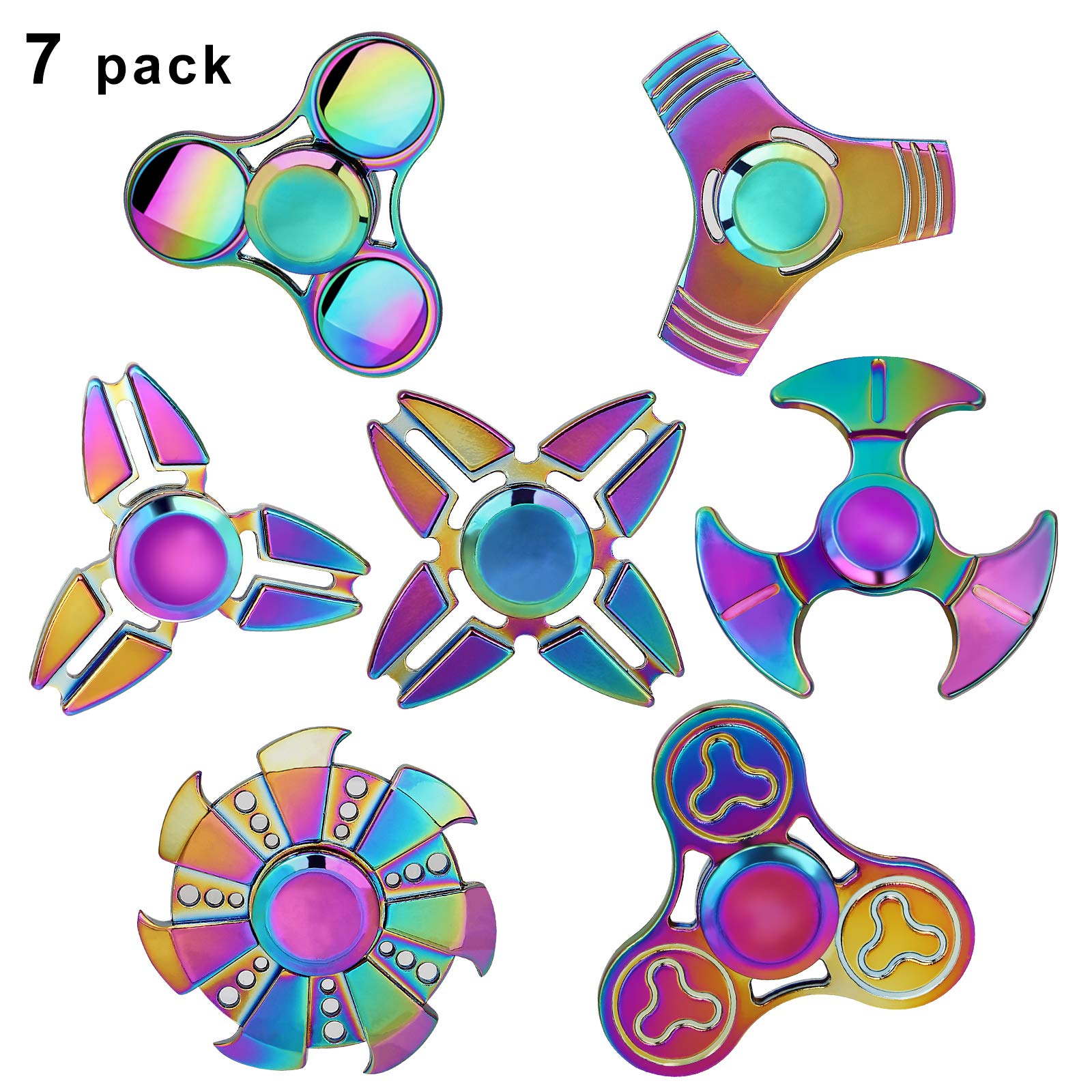 SCIONE rainbow finish offers eye-catching look for gifts.