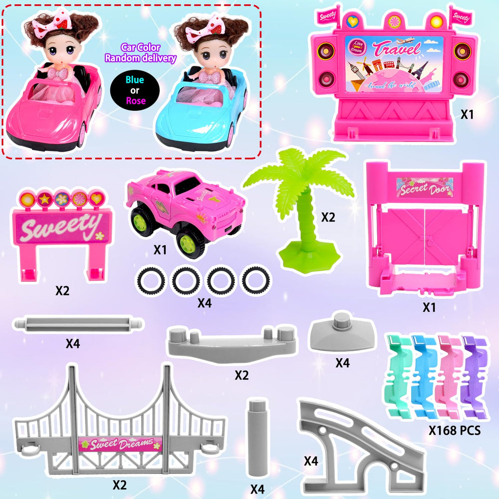 SCKTYZS stage light stands illuminate night-style racing fun for kids.