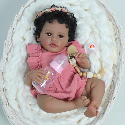 SCOM 18-inch doll with soft weighted body for natural handling
