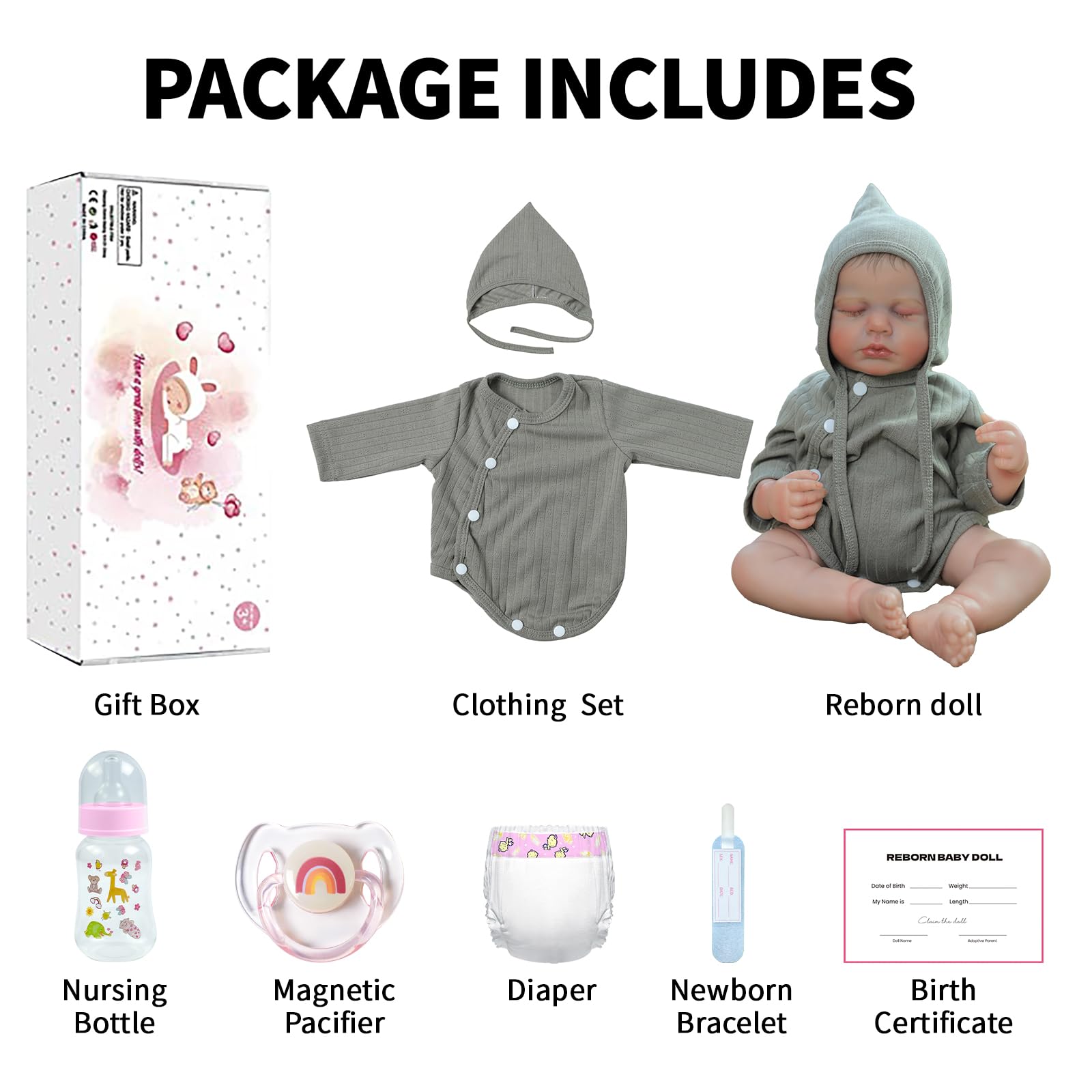 SCOM weighted doll body provides a comforting hug during play