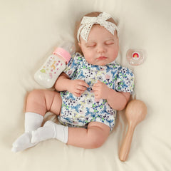 SCOM 20-Inch Reborn Doll lifelike face for realistic pretend play