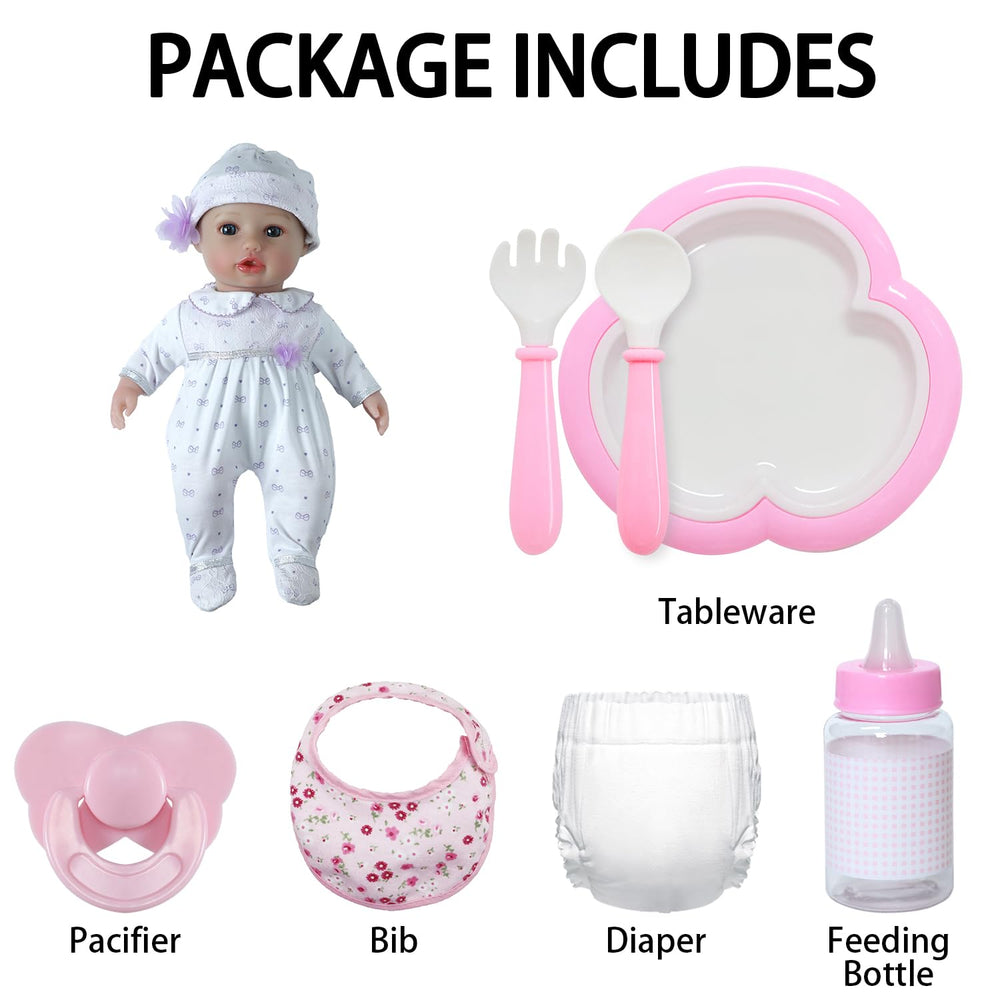 SCOM gift box includes doll, clothing set, and ready-to-gift packaging.