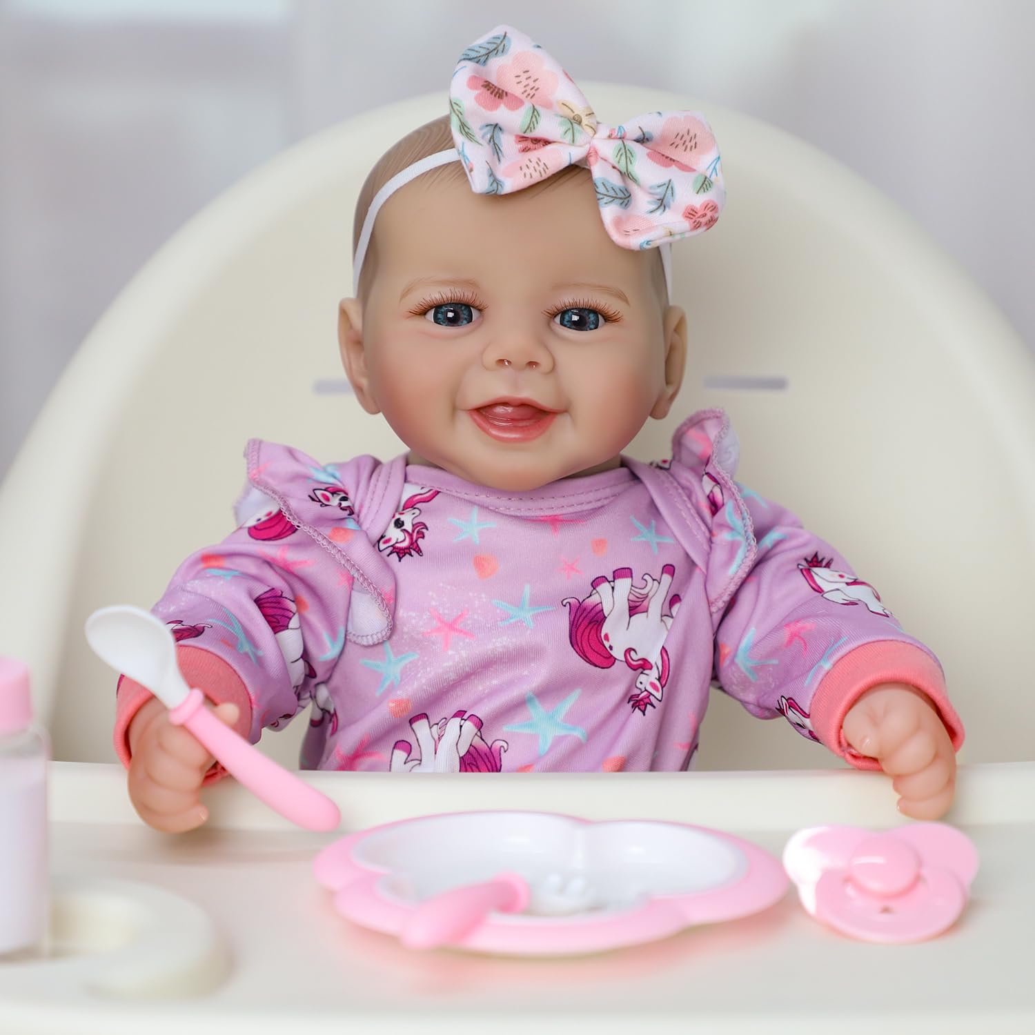 SCOM 18-inch doll with safety vinyl and kid-friendly design.