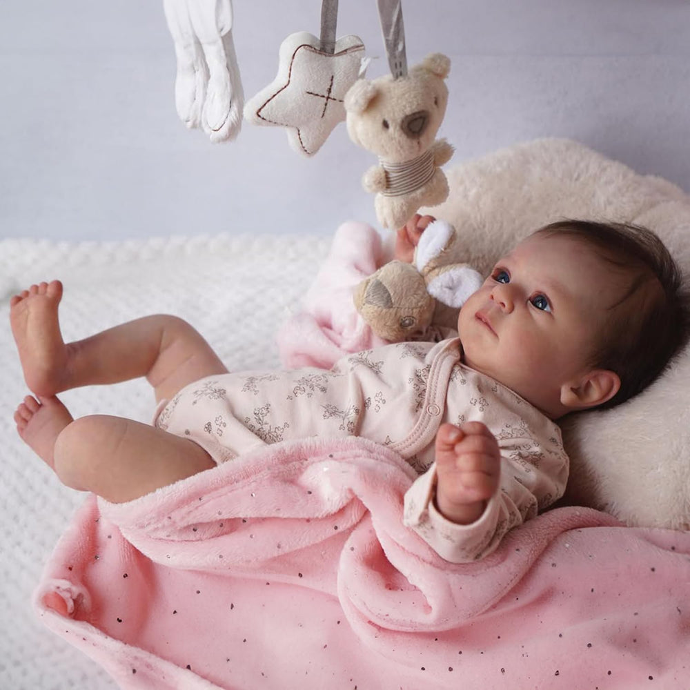 SCOM Felicia poseable limbs enable natural posing and cuddling.