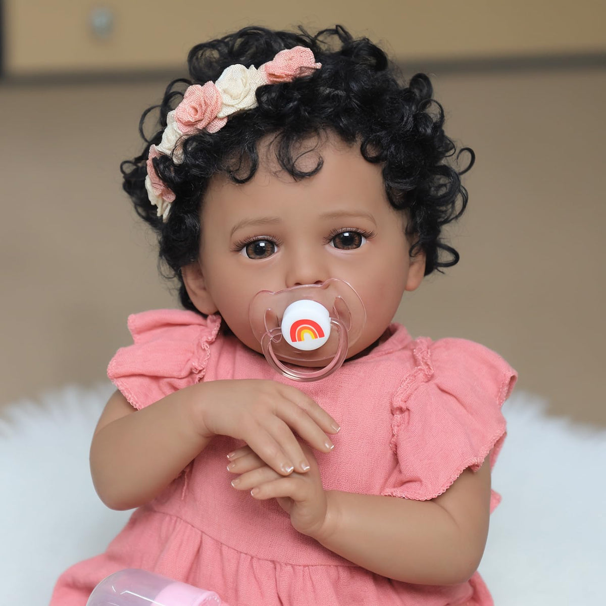 SCOM 18-inch reborn doll with lifelike features for immersive play