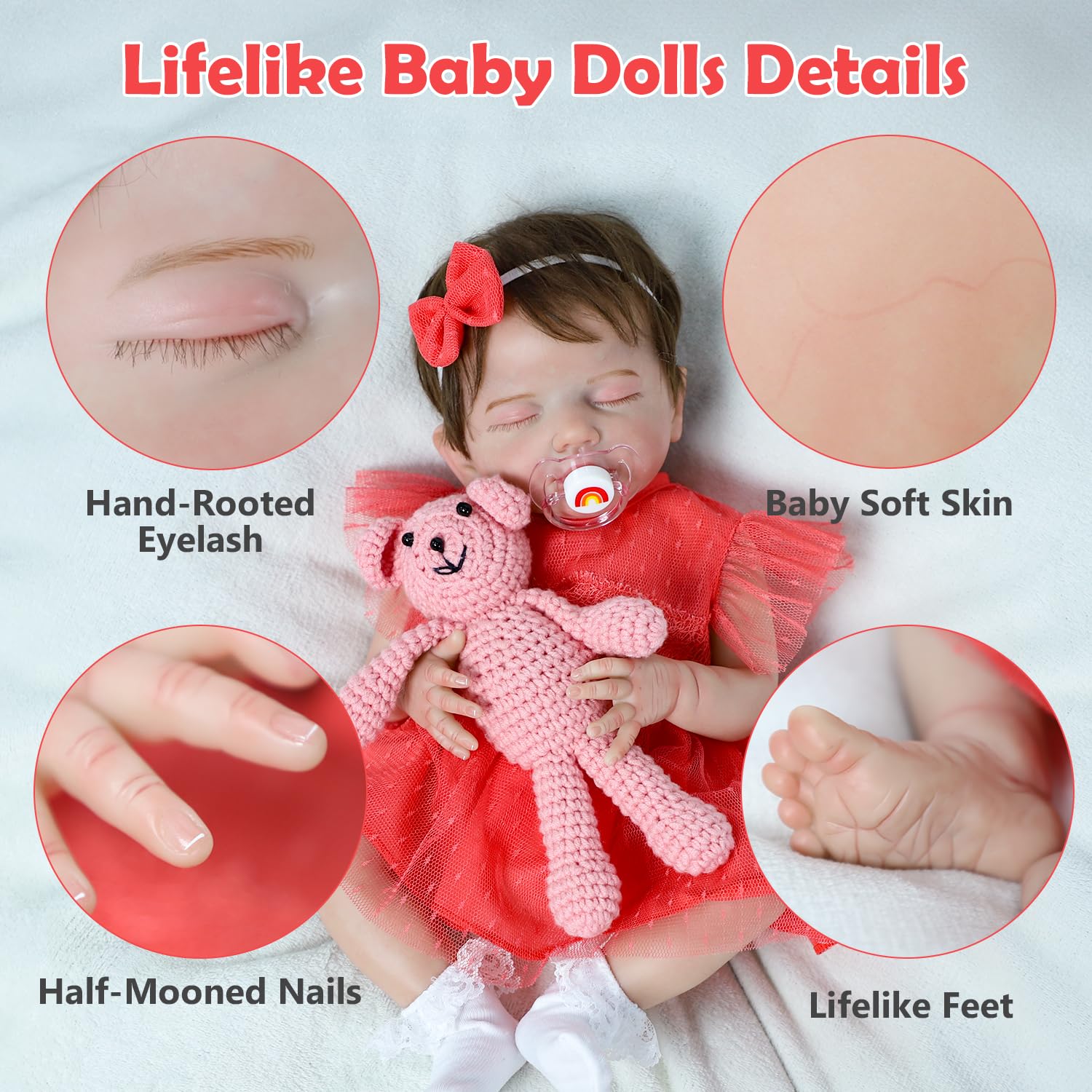 SCOM Reborn accessories set with soft clothing and toy details for realism