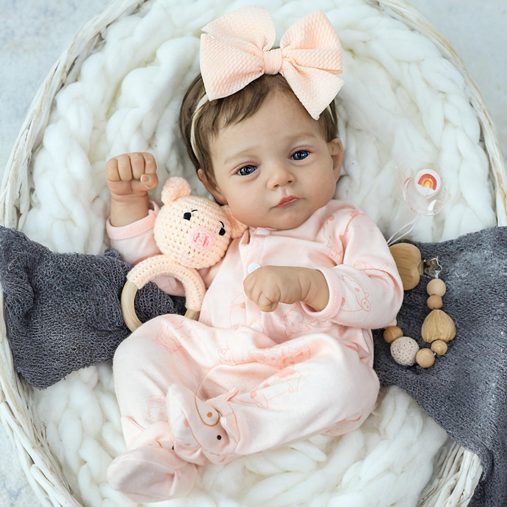 SCOM Lily diaper and birth certificate complete the gift set