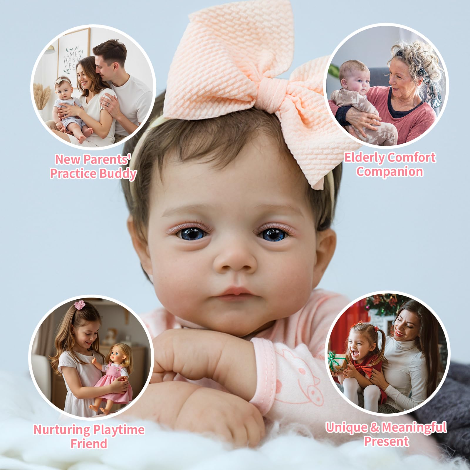 SCOM Lily pink pig-pattern jumpsuit outfit for adorable play