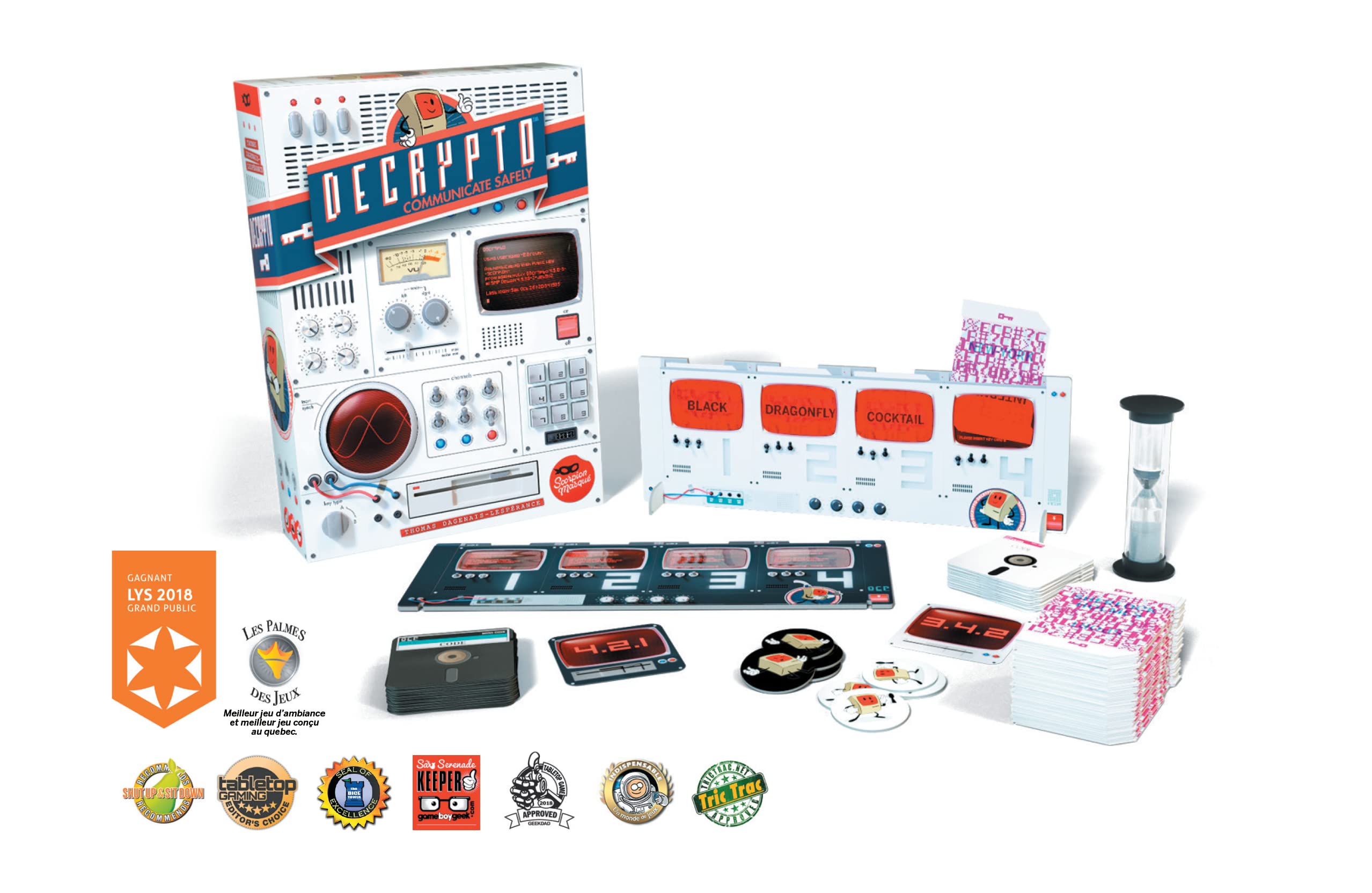 Scorpion Masqué Decrypto sessions showcase high interaction and playful strategy.