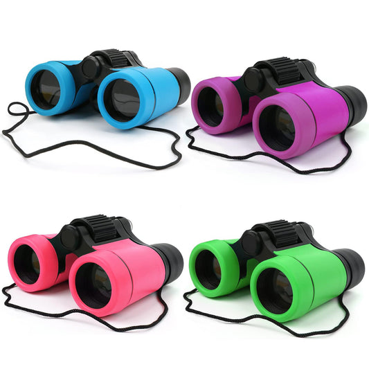 Scotamalone kids binoculars with 4x30 focus ideal for bird watching and outdoor exploration.