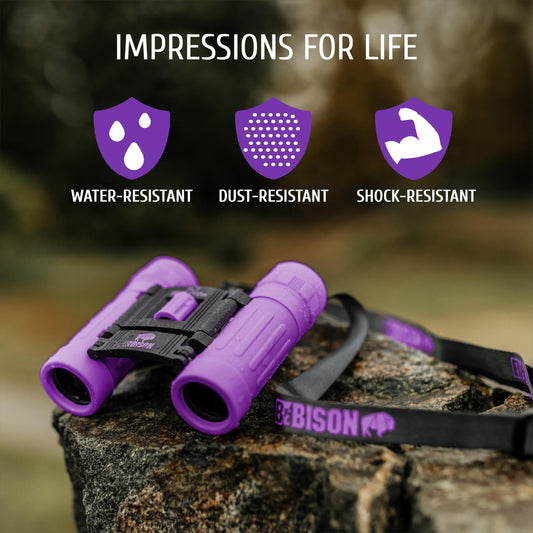 BeBison 8x21 optics deliver bright high‑resolution views for birds and landscapes