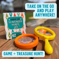 Scratch 'Ems outdoor exploration activity for parks and backyards during all seasons
