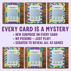 Scratch 'Ems two-player dares promote laughter and shared memories outdoors.