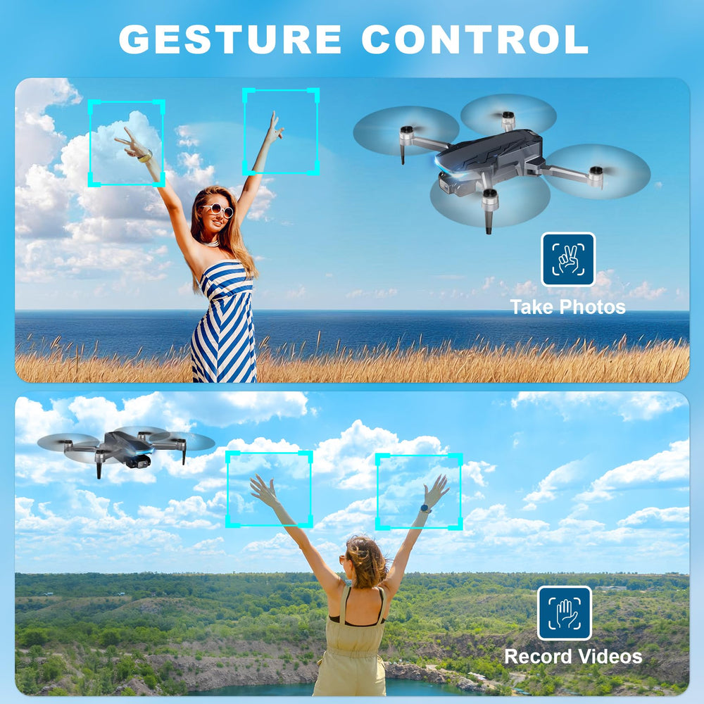 Scrubuz GPS Drone brushless motors ensure stable flight.