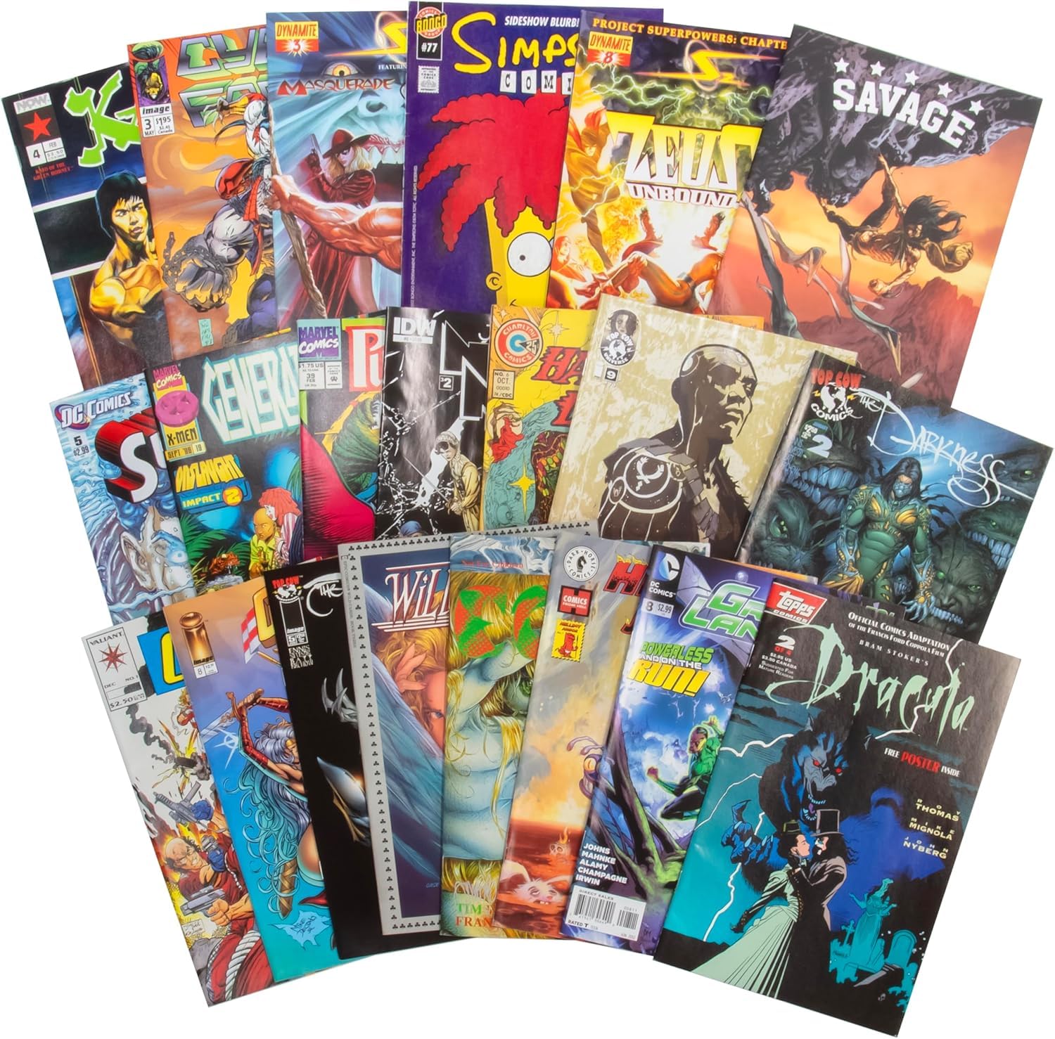 SCS Direct 10-assorted comic pack gift-ready packaging boosts holiday gift appeal.