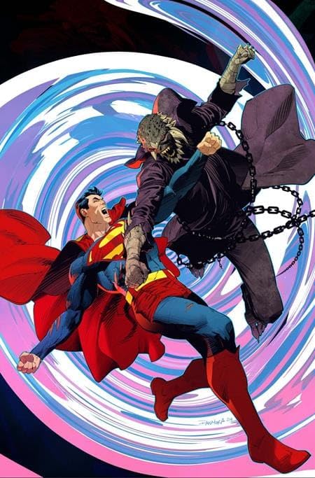 SCS Direct classic Superman artwork evokes nostalgia and collector interest.