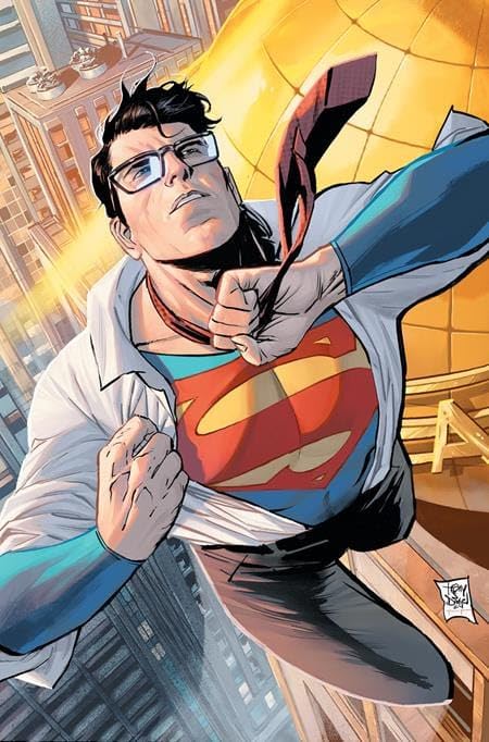 SCS Direct Superman issue sample panel 1 highlights action-packed storytelling, appealing to both adults and children.