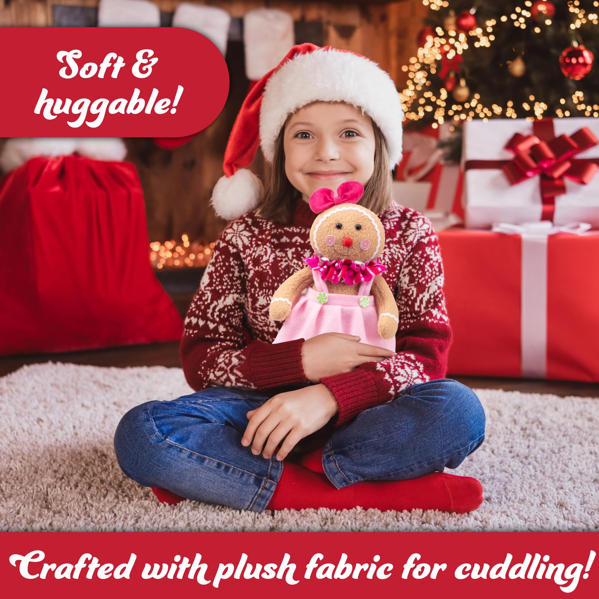 SCS Direct gingerbread plush fabric closeup showing soft texture