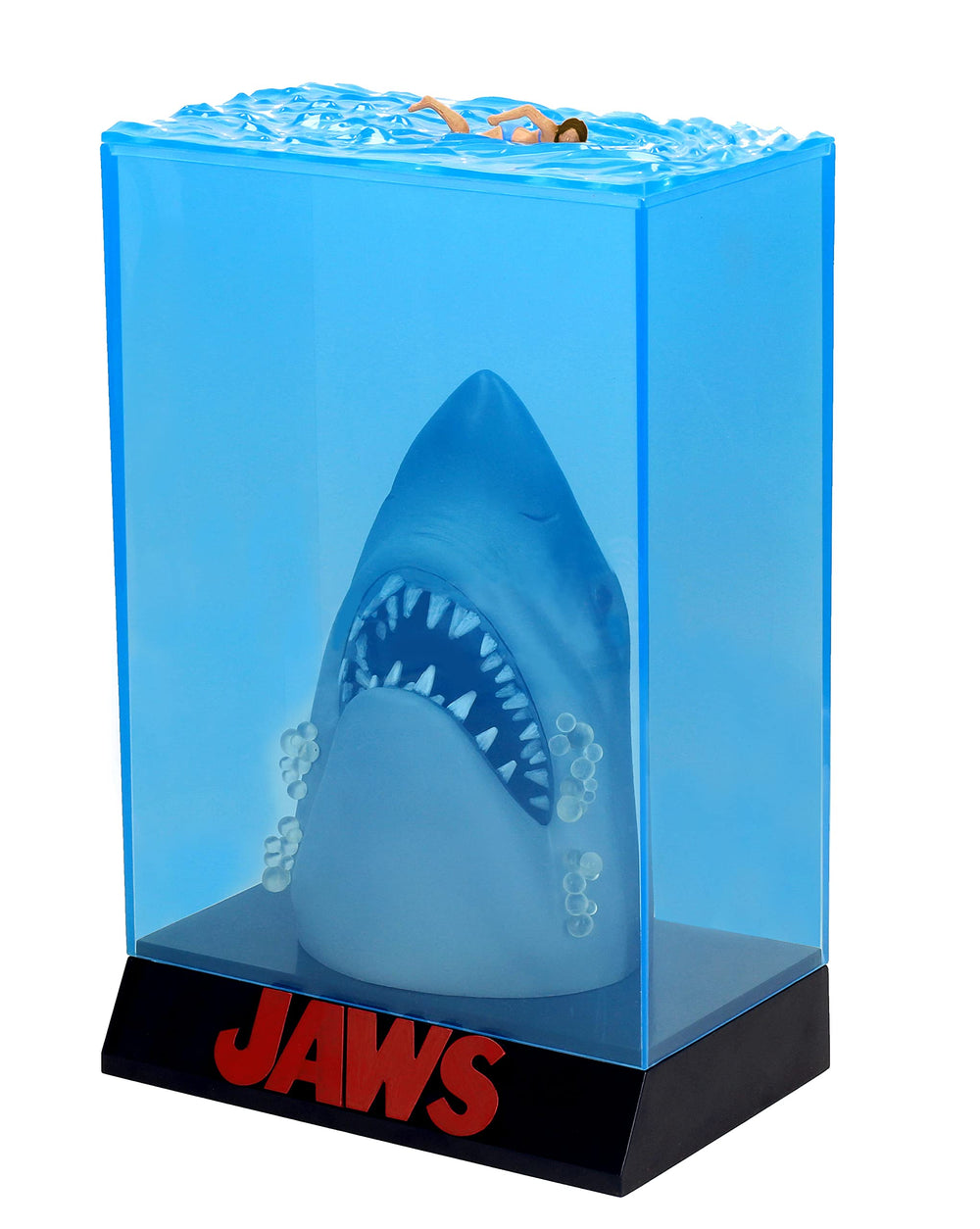 SD TOYS Jaws 3D poster statue on display for collectors