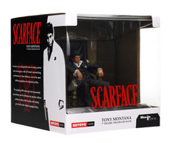 SD Toys Tony Montana throne figure stands 7 inches tall for compact display