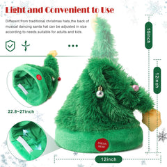 SdeNow animated Santa hat performing music for gatherings