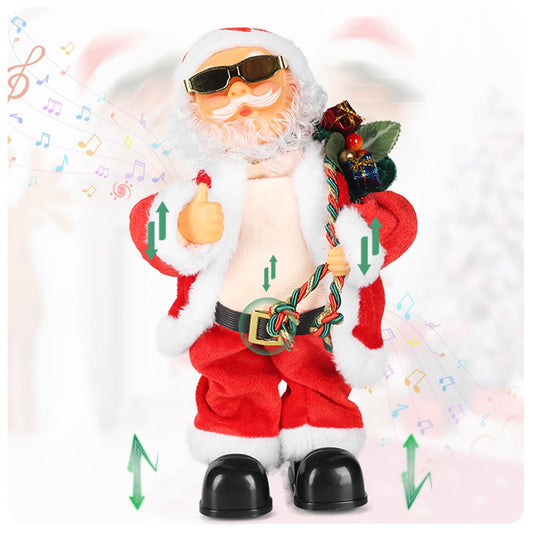 SdeNow animated Santa singing and dancing to delight kids.